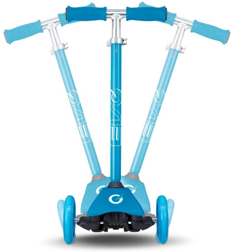 EVO, jeździk i hulajnoga 2w1, jasnoniebieska