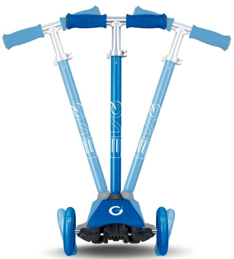 EVO, jeździk i hulajnoga 2w1, niebieska