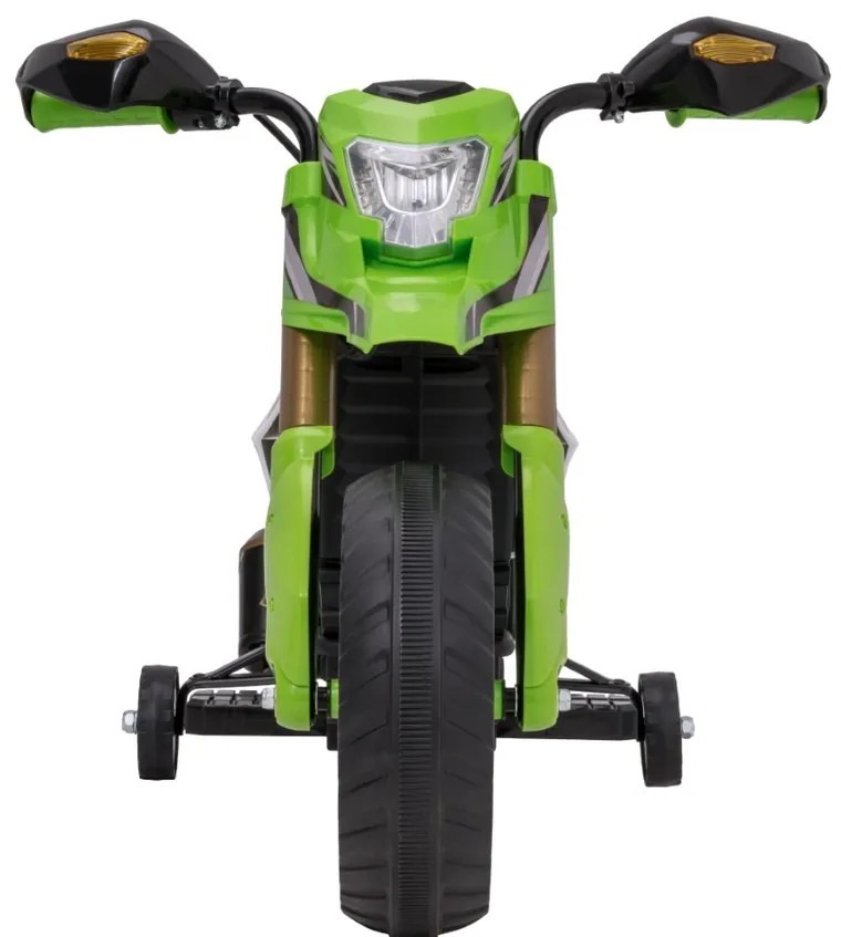 EVO, motor, pojazd na akumulator, zielony