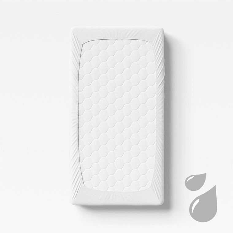 Ewa Klucze Eevi, prześcieradło nieprzemakalne, białe, 120-60 cm