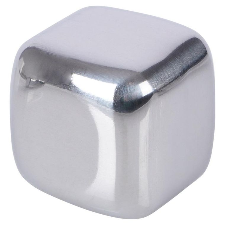Excellent Houseware, kostki lodowe stalowe, wielorazowe, 4 szt.