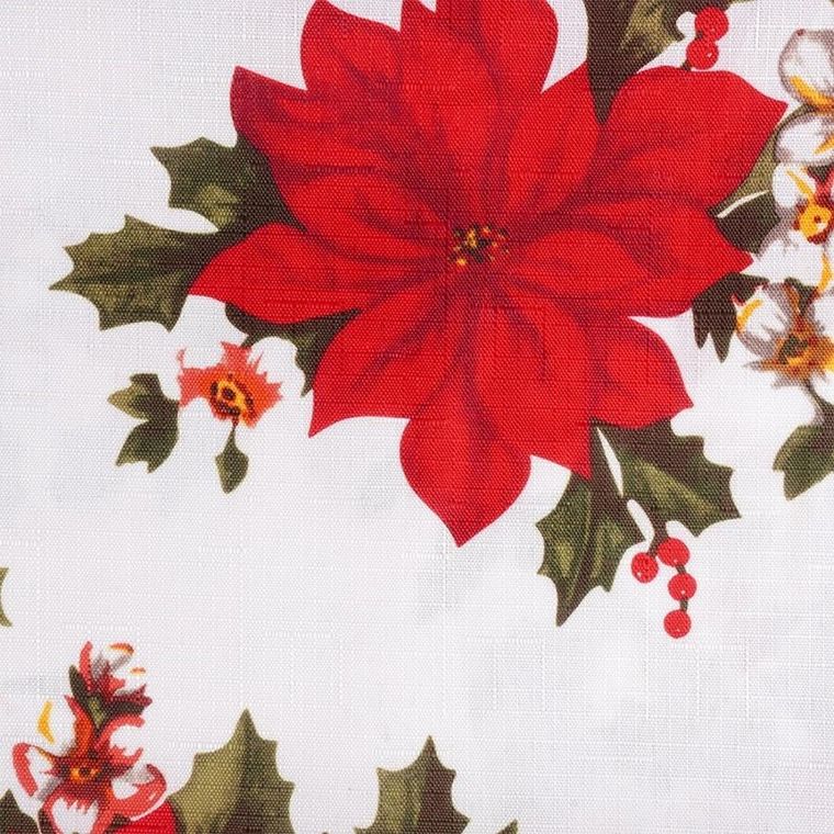 Excellent Houseware, obrus świąteczny plamoodporny, 180-130 cm