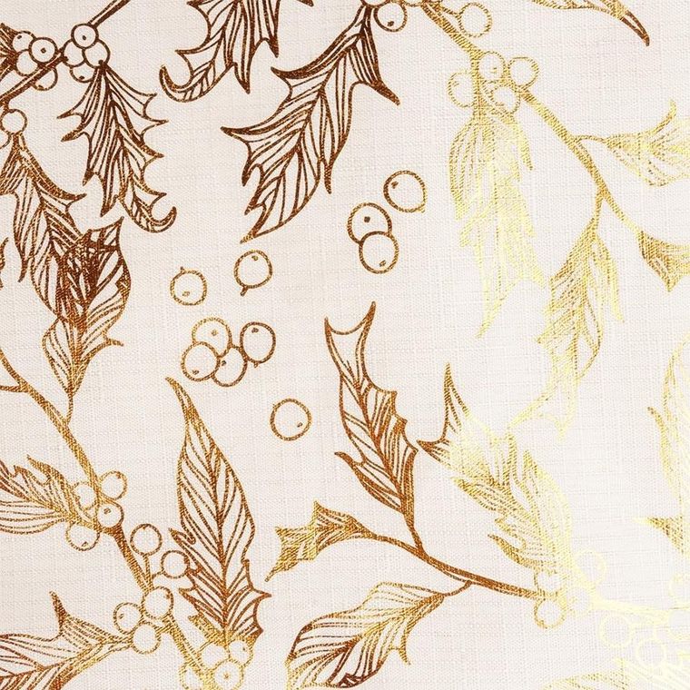 Excellent Houseware, obrus świąteczny plamoodporny, 220-150 cm