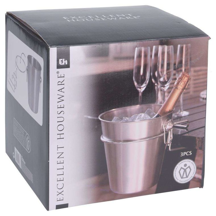 Excellent Houseware, wiaderko z uchwytem