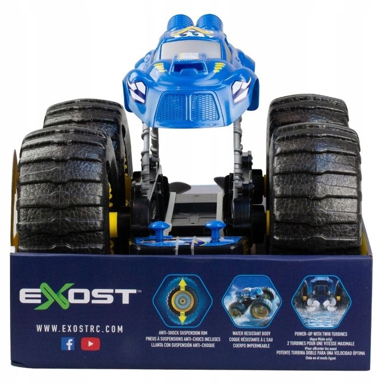 Exost, Wave Rider, monster truck, pojazd zdalnie sterowany, 1 szt.