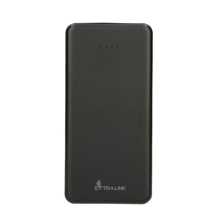 Extralink, EPB-078B 10000mAh, powerbank, USB-C, czarny