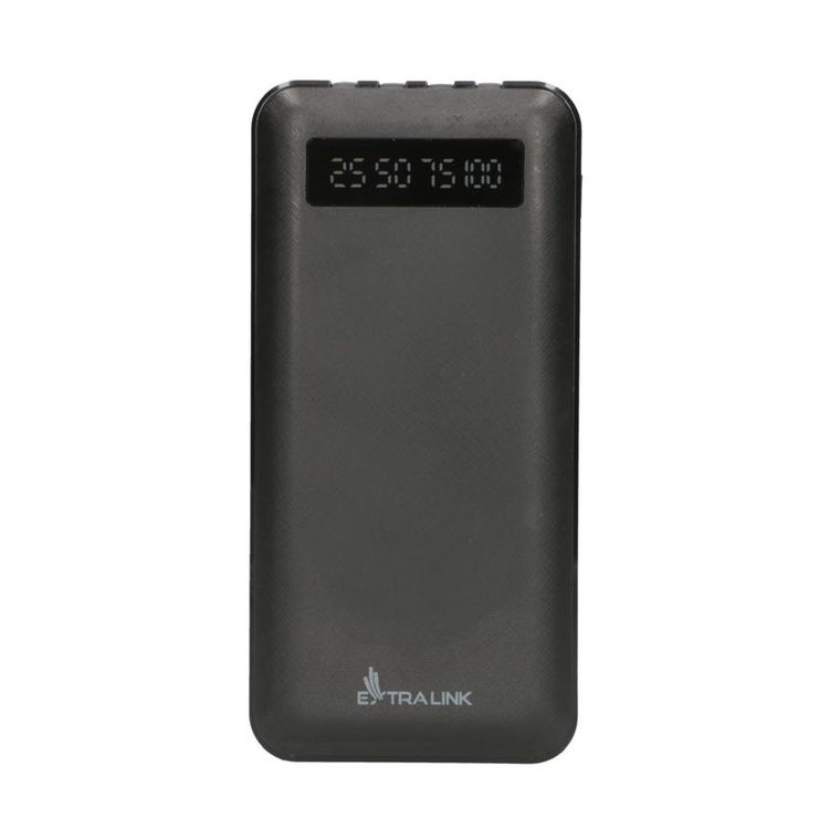 Extralink, EPB-084 20000mAh, powerbank, USB-C, czarny