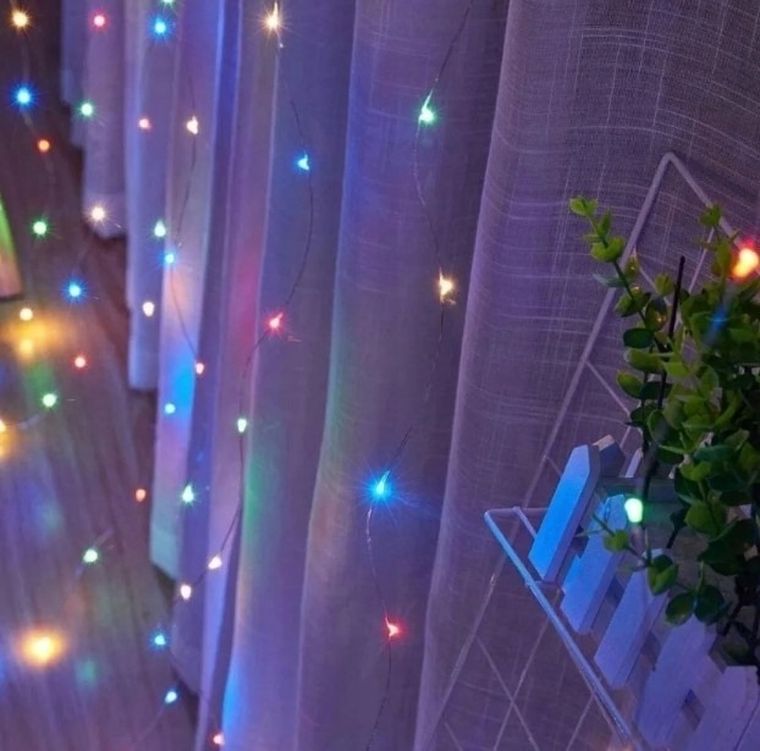 Extralink, kurtyna świetlna LED, 3-3m, 300x LED, biały zimny