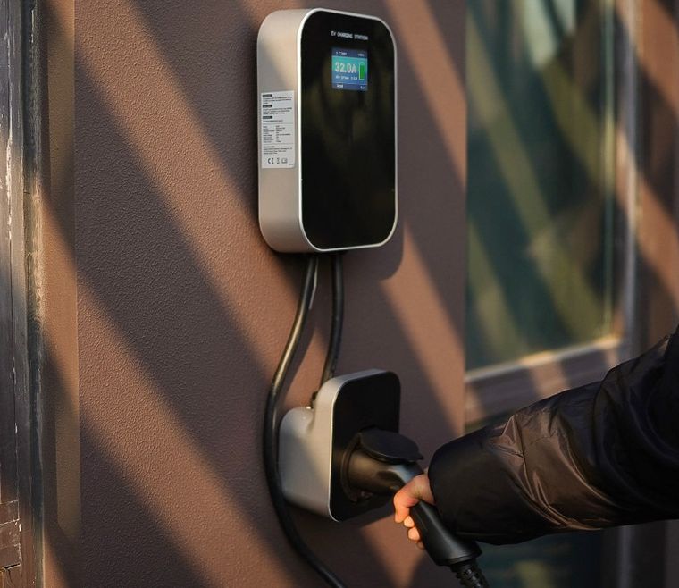 Extralink, ładowarka do samochodu elektrycznego, BS20-BA-22kW-APP Typ A 32A 22kW