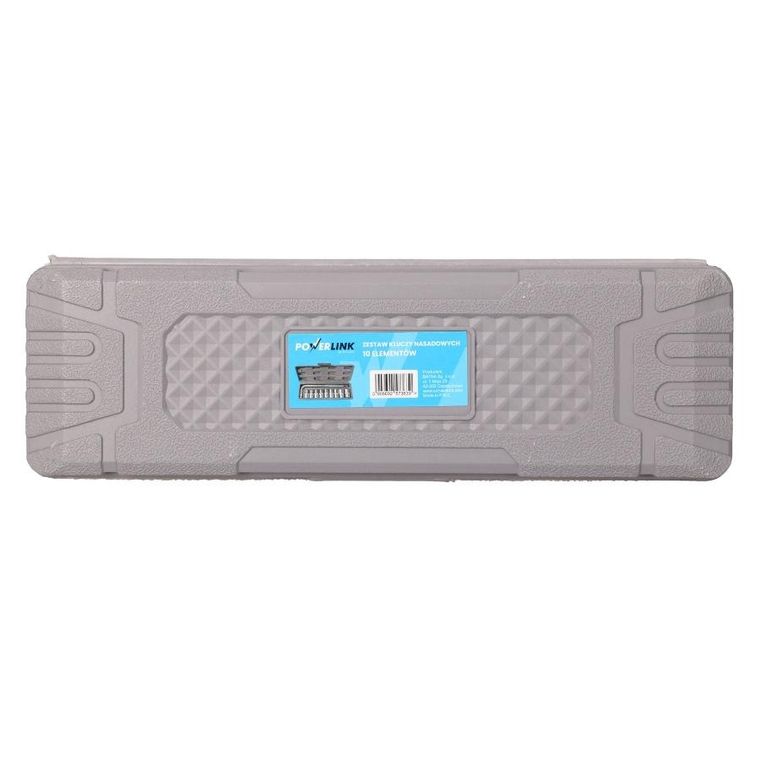 Extralink, Powerlink, zestaw narzędzi, klucze nasadowe, walizka, 10 elementów