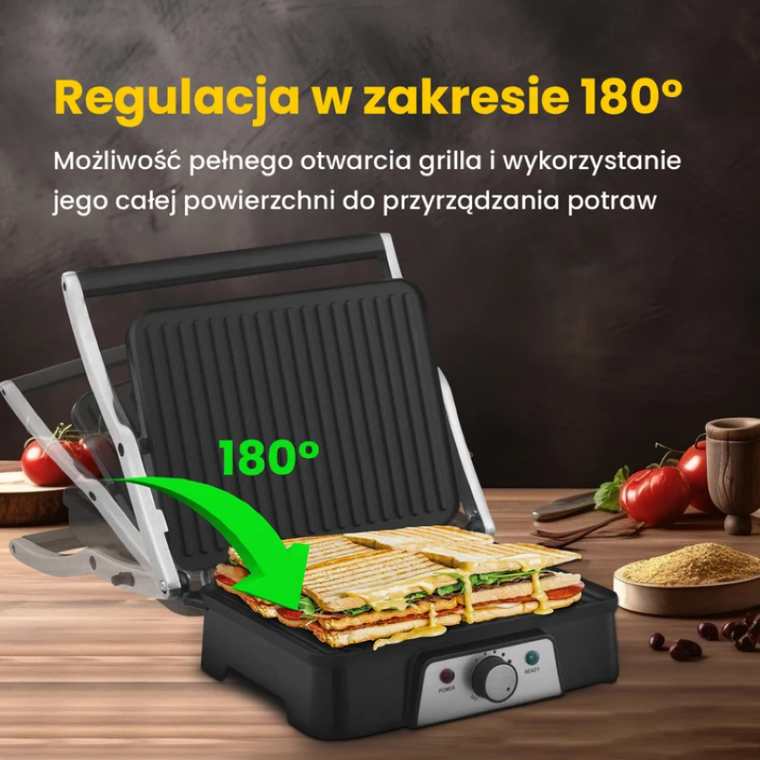 Extralink, Smart Life Electric Grill, grill elektryczny, 2000W, SJ-36