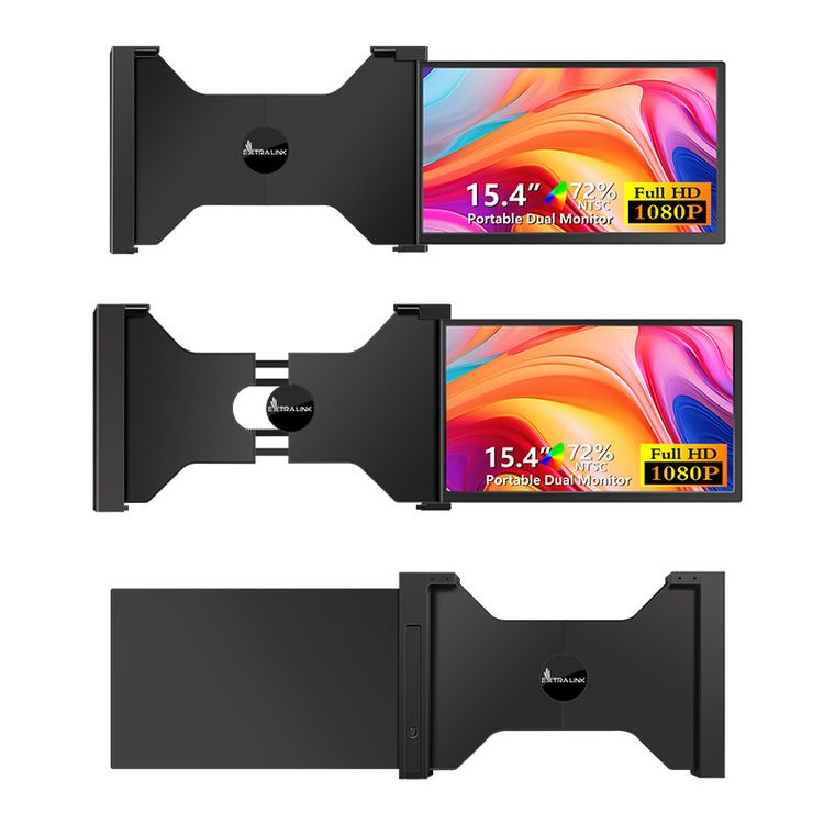 Extralink, Smart Life S3, przenośny monitor do laptopa, 1 monitor, IPS, 15.4", 1920-1080