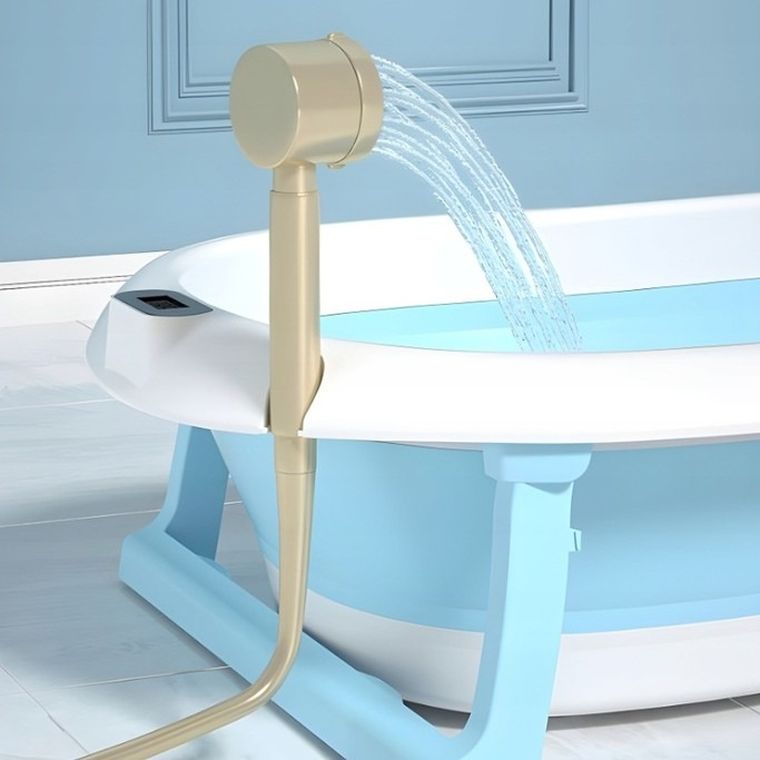 Extralink, wanienka z termometrem LED, niebieska