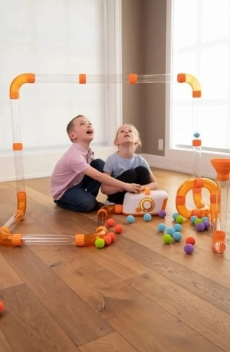 Fat Brain Toy Co, Air Toobz, dmuchawa do piłek, kulodrom