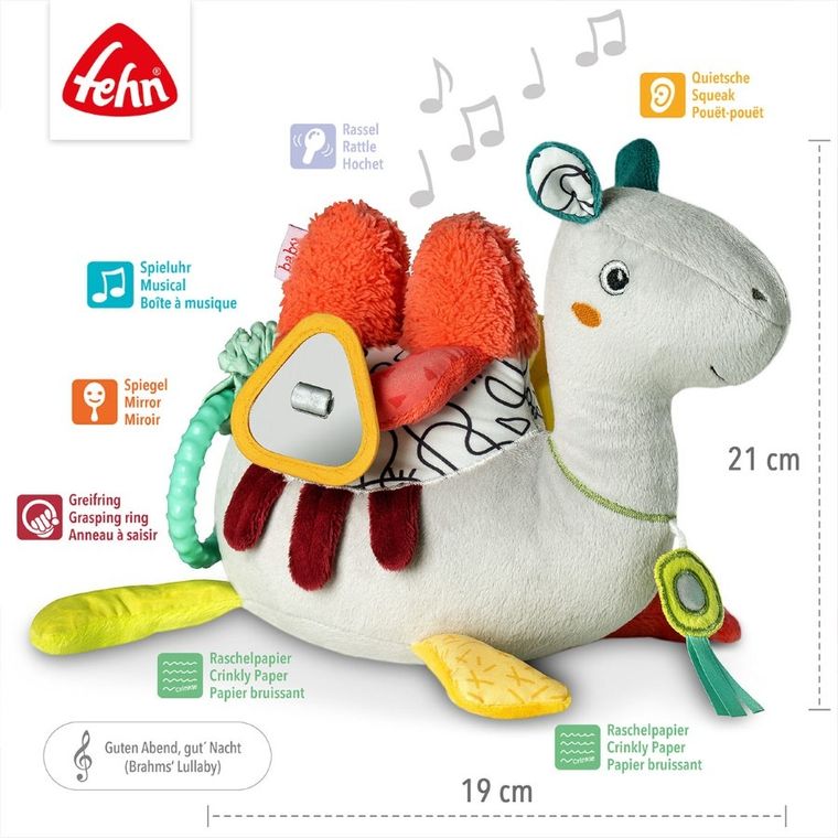 Fehn, DoBabyDoo, maskotka z pozytywką, wielbłąd