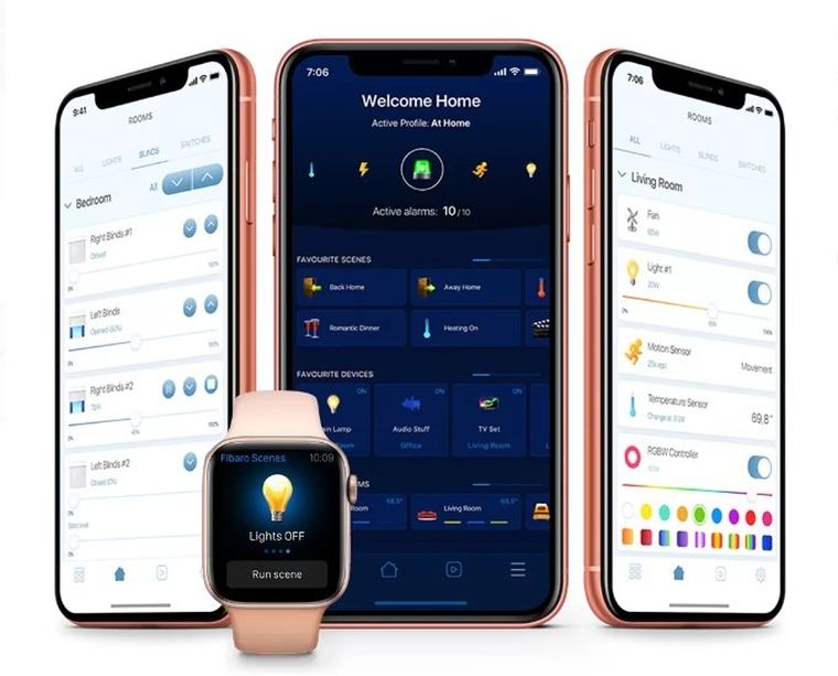 Fibaro, inteligentne gniazdko, typ E, antracytowe