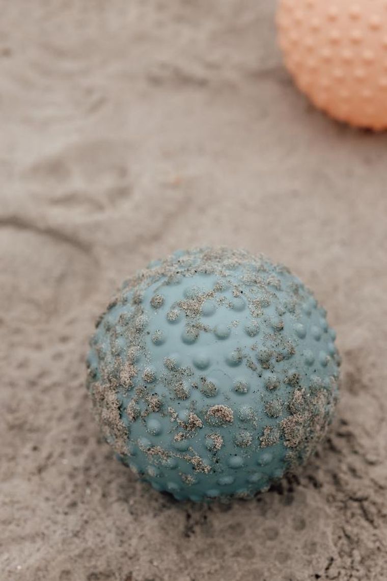 Find that Hippo, piłka sensoryczna, niebieska, 20 cm