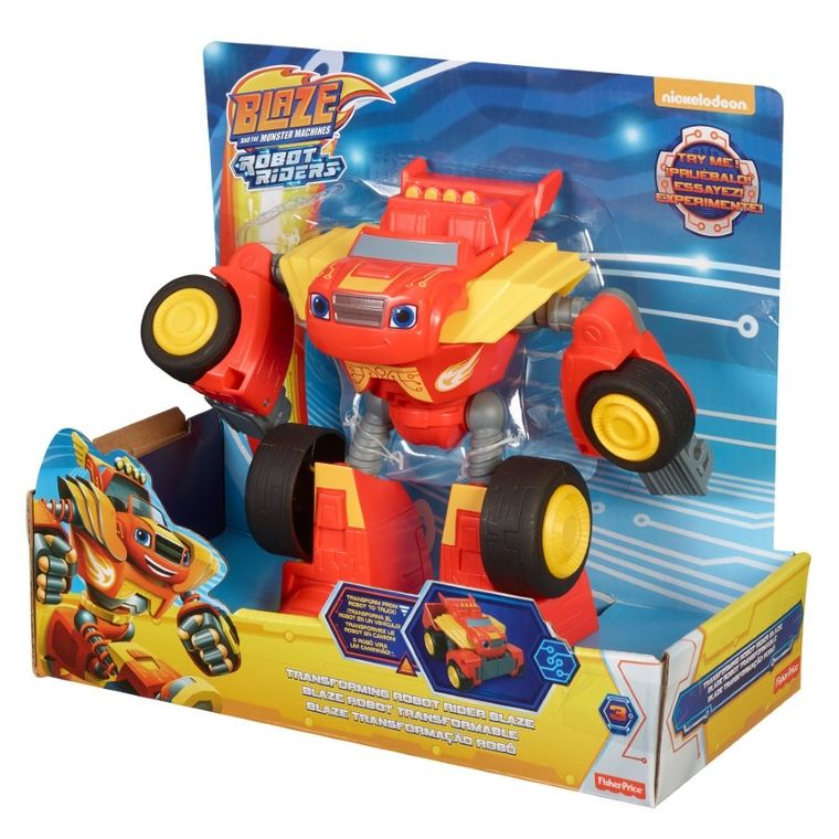 Fisher-Price, Blaze i Megamaszyny, robot Blaze, pojazd transformujący
