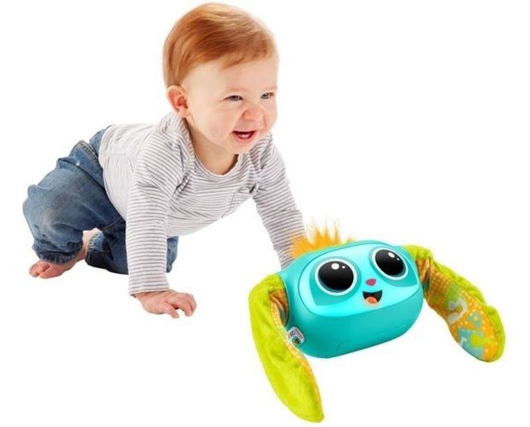 Fisher-Price, Interaktywny turlaczek Rovee, zabawka niemowlęca