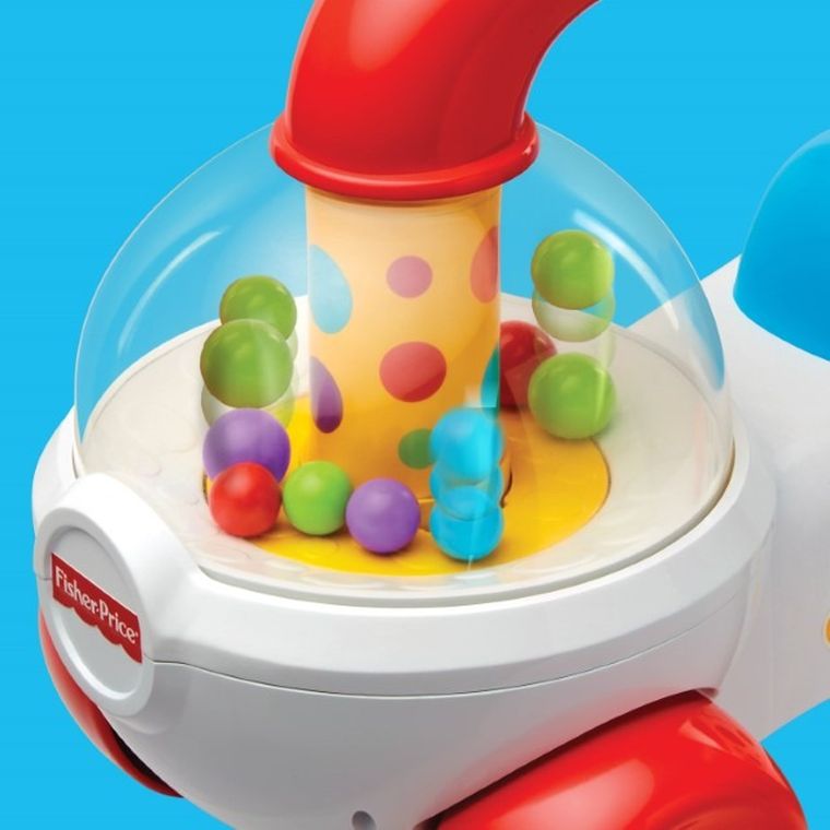 Fisher-Price, jeździk z wirującymi piłkami