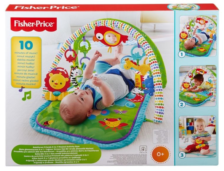 Fisher-Price, mata gimnastyczna 3w1