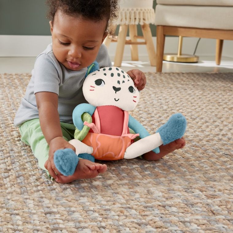 Fisher-Price, Planet Friends, Pantera przytulanka, zabawka niemowlęca