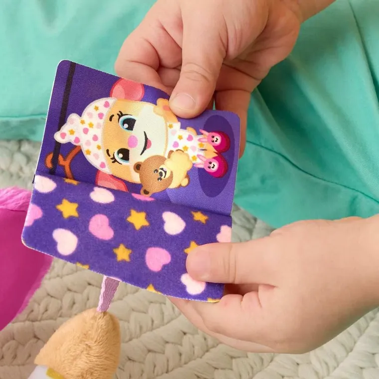 Fisher-Price, Siostrzyczka Szczeniaczka, Muzyczna Przytulanka-Utulanka, zabawka interaktywna