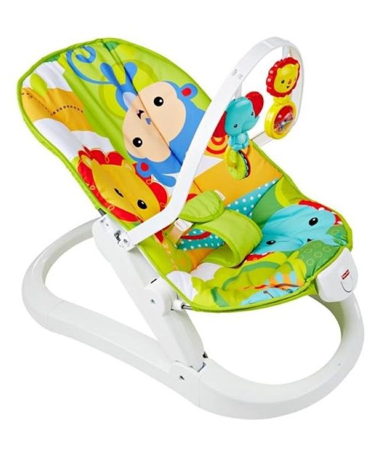 Fisher-Price, składany leżaczek z wibracjami