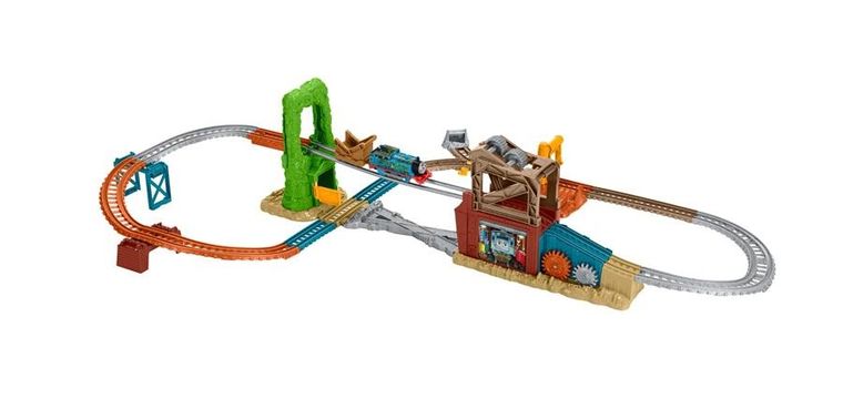 Fisher-Price, Tomek i Przyjaciele, Ucieczka ze złomowiska, zestaw z lokomotywką