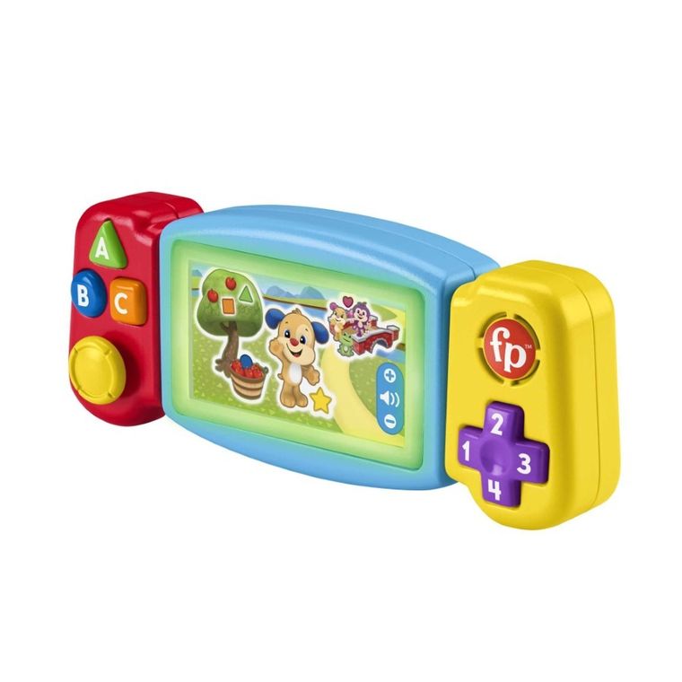 Fisher-Price, Ucz się i śmiej!, Konsola ABC Małego Gracza, zabawka niemowlęca