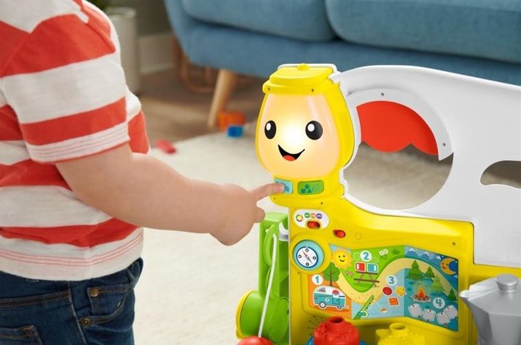 Fisher-Price, Wesoły kamper malucha 3w1, zabawka niemowlęca