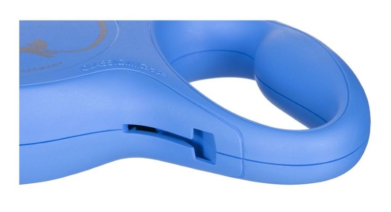 Flexi, New Classic, smycz, rozmiar M, linka, 5 m, do 20 kg, niebieski