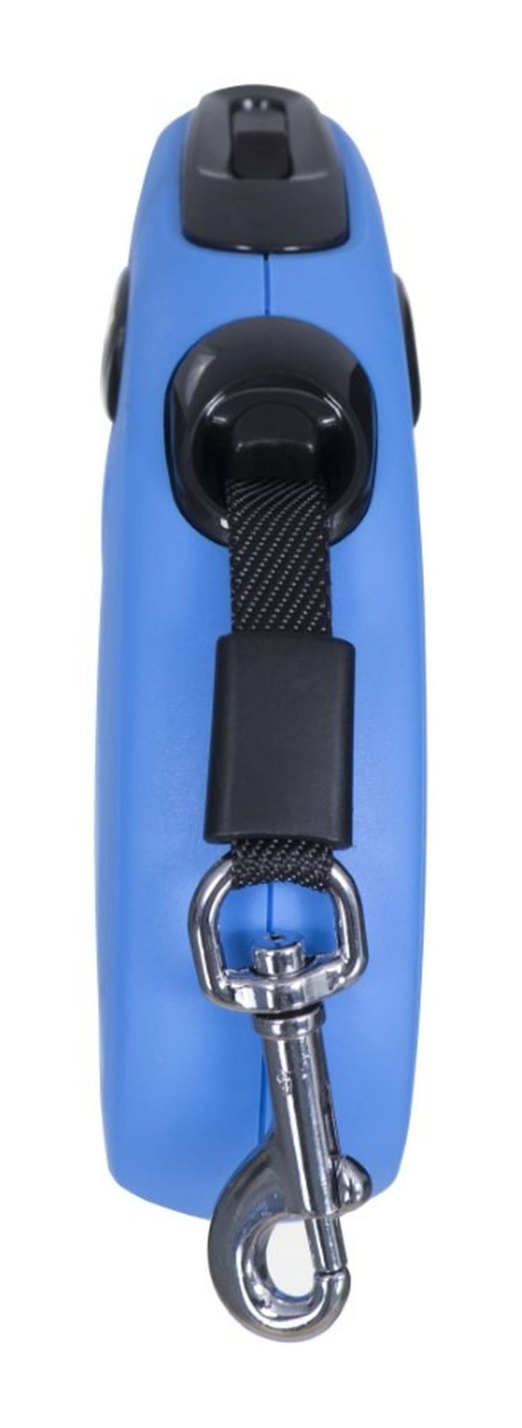 Flexi, New Classic, smycz, rozmiar S, taśma, 5 m, do 15 kg, niebieski