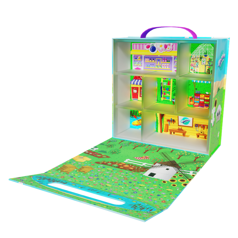 Flockies, walizka z unikatowym kotkiem Caroline