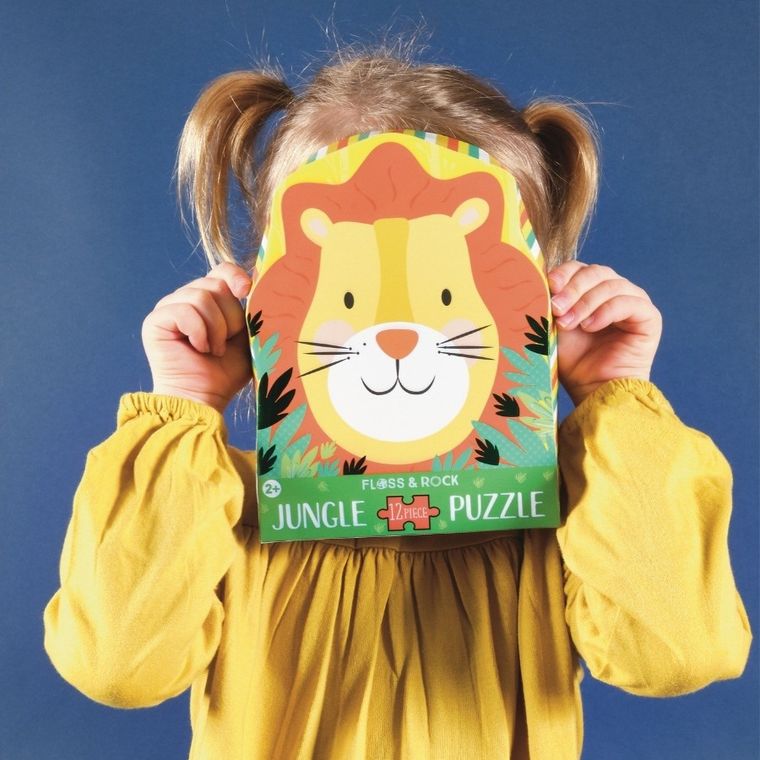 Floss & Rock, Lew, puzzle, 12 elementów
