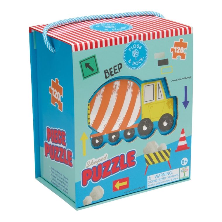 Floss & Rock, Na budowie, puzzle, 120 elementów