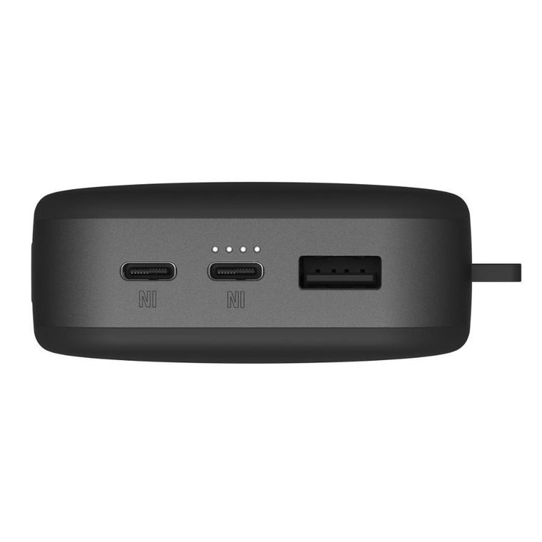Fresh 'n Rebel, powerbank, 24000 mAh, USB-C Power Delivery 20W, stalowy ciemny