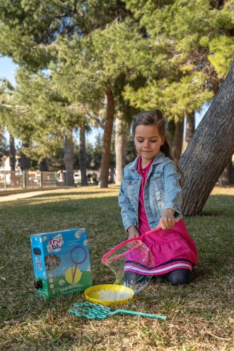 Fru Blu, Eco, Obręcz, zestaw do robienia baniek z płynem, 3l