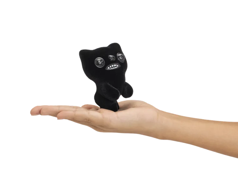 Fuggler, Munch Munh Black, figurka kolekcjonerska puszczająca bąki, 9 cm