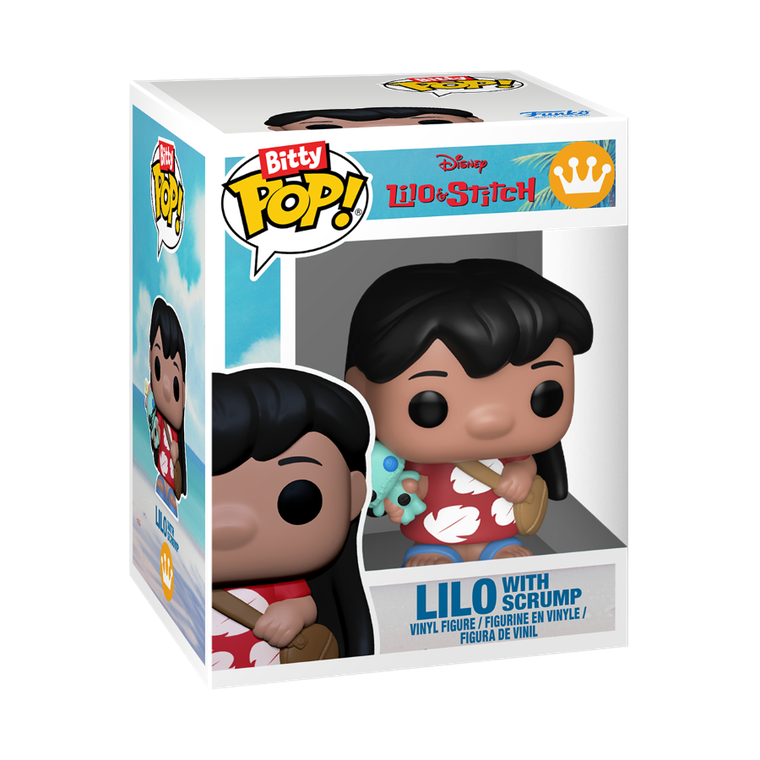 Funko Bitty Pop! Bitty Box, Disney: Lilo i Stitch, Dom Lilo z mini figurkami kolekcjonerskimi, 2 szt.