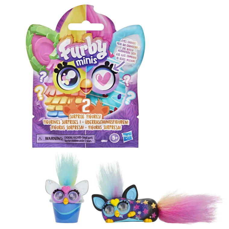 Furby Mini, 2-pak figurek, torebka niespodzianka, 1 szt.