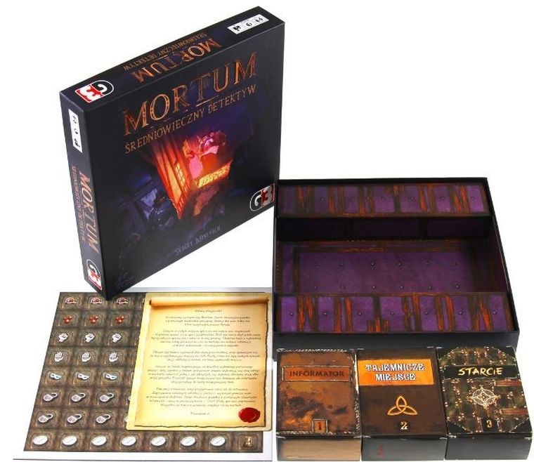 G3, Mortum, Średniowieczny detektyw, gra strategiczna