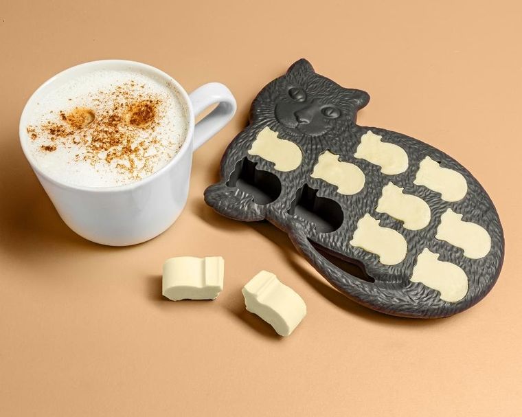 Gadget Master, foremka na lód i czekoladę, kociaki