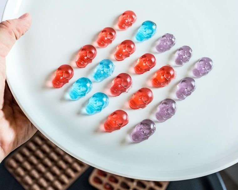 Gadget Master, foremka na żelki, lód, czekoladę, czachy