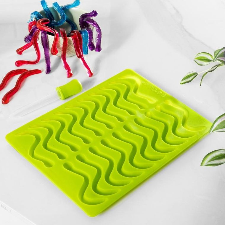 Gadget Master, foremka na żelki, lód, czekoladę, robale