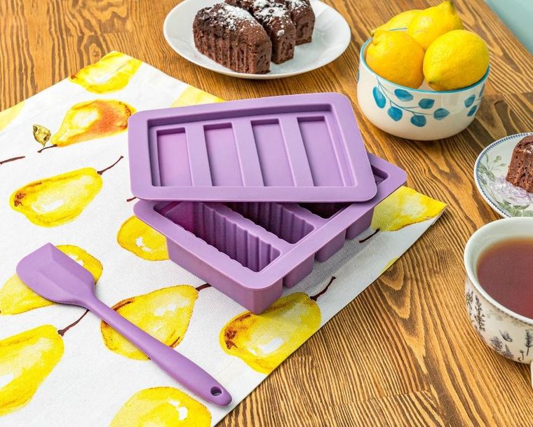 Gadget Master, foremka silikonowa, masło, batony, mydło