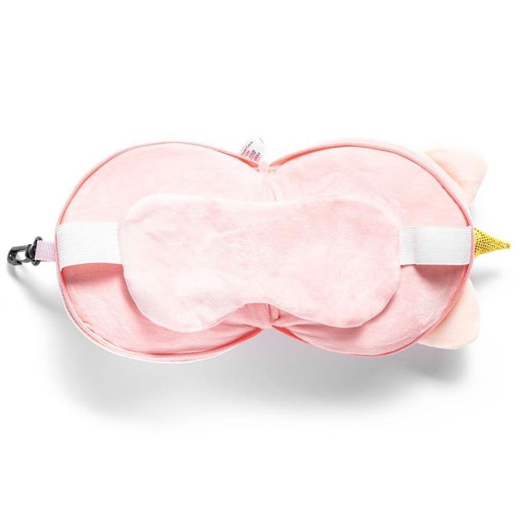 Gadget Master, Jednorożec, podróżna poduszka z maską na oczy