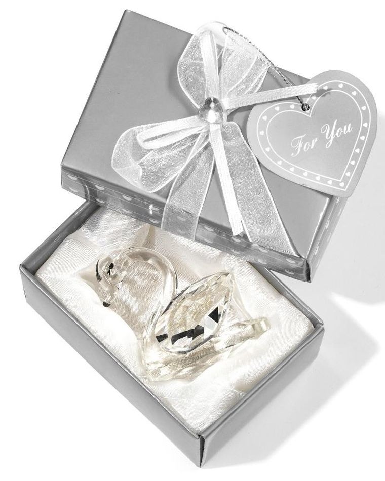 Gadget Master, kryształowy łabędź, figurka