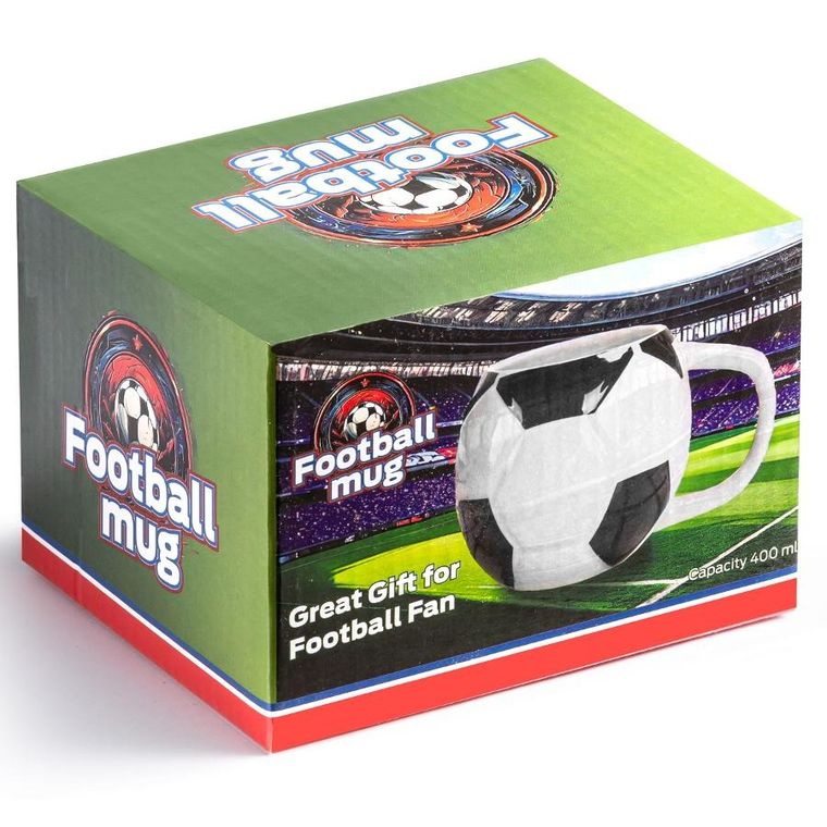 Gadget Master, kubek piłkarza, ceramiczny