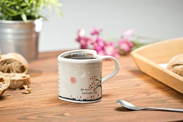 Gadget Master, kubek uczuciowy, Serce